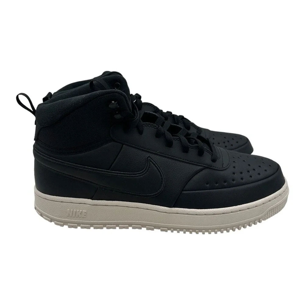 Men's Nike Court Vision Mid Shoes‎ Men's Size 9 Boots Black/Phantom/Black